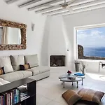 Elegant Seaside Villa, Great Views, Infinity Pool, Lia, Mykonos Villa