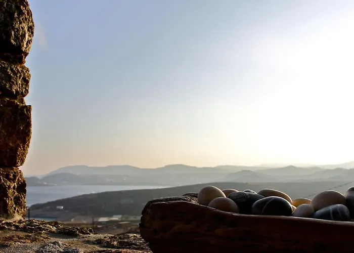 Elegant Seaside Villa, Great Views, Infinity Pool, Lia, Mykonos וילה