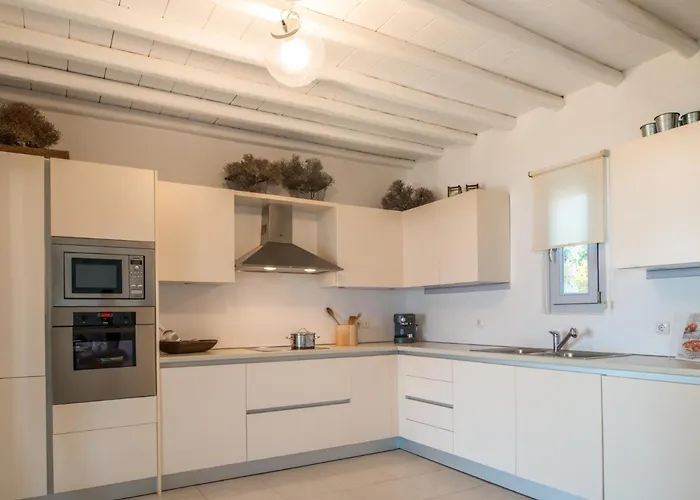 Villa Elegant Seaside Villa, Great Views, Infinity Pool, Lia, Mykonos