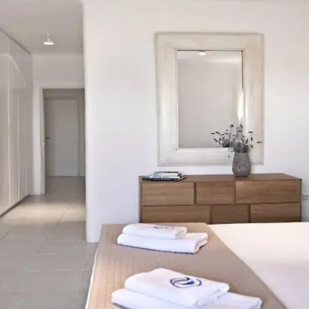 Elegant Seaside Villa, Great Views, Infinity Pool, Lia, Mykonos 别墅 *