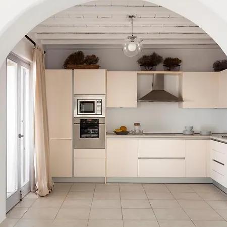 Elegant Seaside Villa, Great Views, Infinity Pool, Lia, Mykonos 别墅 *