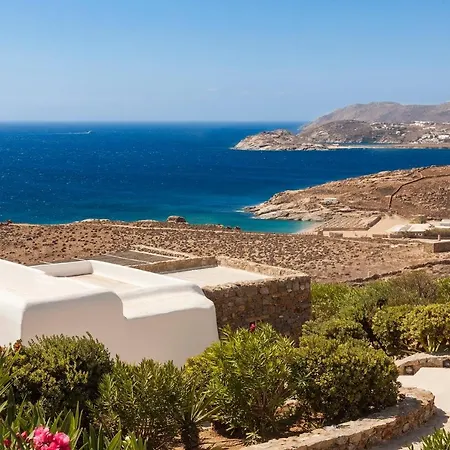 Elegant Seaside Villa, Great Views, Infinity Pool, Lia, Mykonos ヴィラ カラファティス
