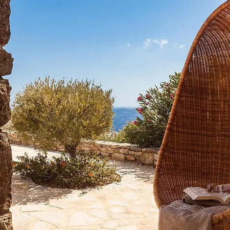 וילה Elegant Seaside Villa, Great Views, Infinity Pool, Lia, Mykonos *