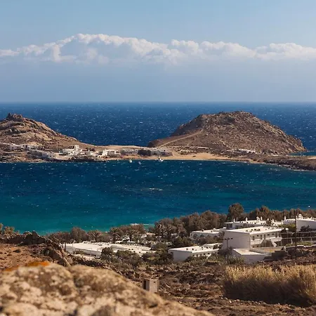 Elegant Seaside Villa, Great Views, Infinity Pool, Lia, Mykonos ヴィラ カラファティス