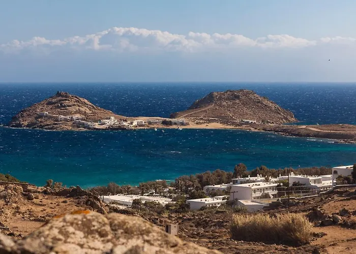 Elegant Seaside Villa, Great Views, Infinity Pool, Lia, Mykonos فيلة كالافاتيس