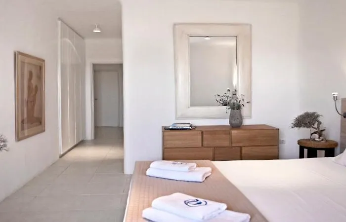 فيلة Elegant Seaside Villa, Great Views, Infinity Pool, Lia, Mykonos *